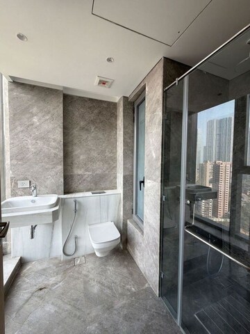 Building Lobby in 4 BHK Apartment at Rustomjee Crown, Prabhadevi – for Rent