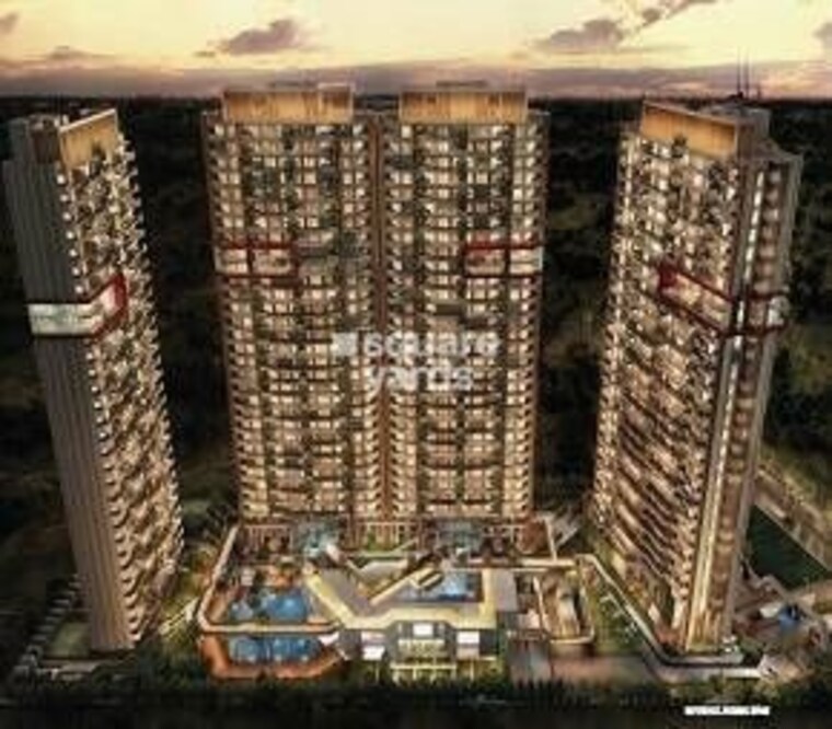 Exterior View, aba-county-107 4 Bedroom 4482 Sq.Ft. Apartment In Sector 107 Noida 9712386