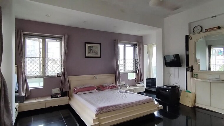 Bedroom, runwals-the-reserve 4 Bedroom 1500 Sq.Ft. Apartment In Worli Mumbai 9712432