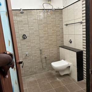 Bathroom in 3 BHK Builder Floor at Banashankari 3rd Stage – for Rent