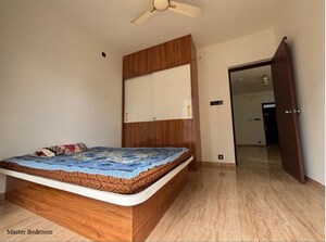 Master Bedroom in 1 BHK Apartment at VTP Cygnus, Kharadi – for Rent