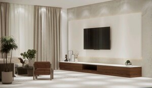 Living Room in 3.5 BHK Apartment at B&B Opulent Spire, Jayanagar – for Rent