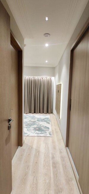 Building Lobby in 4 BHK Apartment at Lodha World View, Worli – for Rent