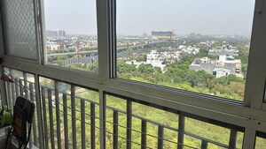 Balcony in 2 BHK Apartment at Aims Golf Avenue II, Sector 75 – for Rent