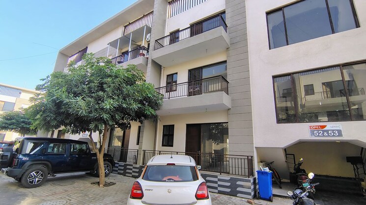 Exterior View, krish-harmony 2 Bedroom 1050 Sq.Ft. Builder Floor In Alwar Bypass Road Bhiwadi 9712693