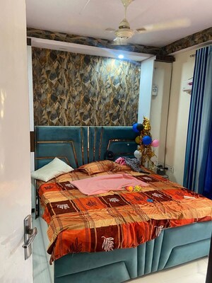 Bedroom in 3 BHK Builder Floor at Om Vihar – for Sale