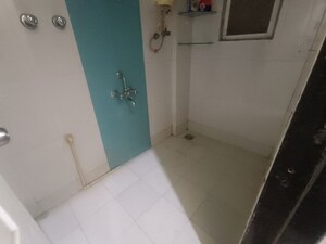Bathroom in 1 BHK Apartment at Rajhans Kshitij, Vasai West – for Sale