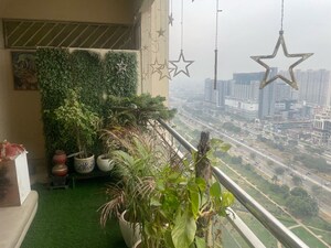 Balcony in 4 BHK Apartment at Gaur Saundaryam, Tech Zone 4 Greater Noida – for Sale