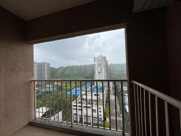 Balcony in 3 BHK Apartment at Godrej Green Vistas, Mahalunge – for Rent