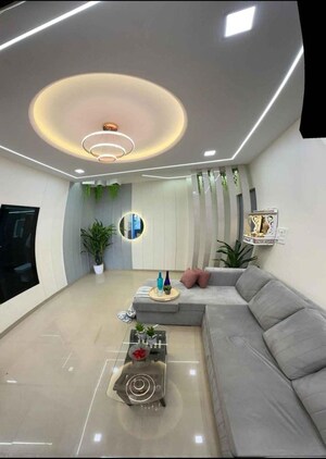 Living Room in 1 BHK Apartment at Lodha Casa Viva, Majiwada – for Sale