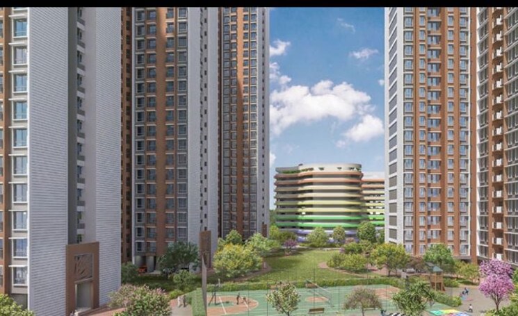 Exterior View, dosti-greater-thane 1 Bedroom 319 Sq.Ft. Apartment In Kalher Thane 8824668