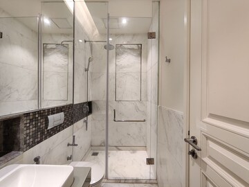 Kitchen in 2 BHK Apartment at Bhartiya Leela Residences, Thanisandra Main Road – for Rent