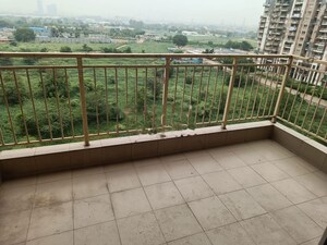 Balcony in 3 BHK Apartment at Emaar Palm Gardens, Sector 83 – for Rent
