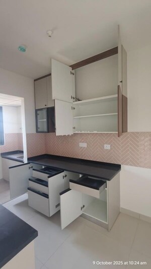 Kitchen in 2 BHK Apartment at Puravankara Purva Atmosphere, Thanisandra Main Road – for Rent