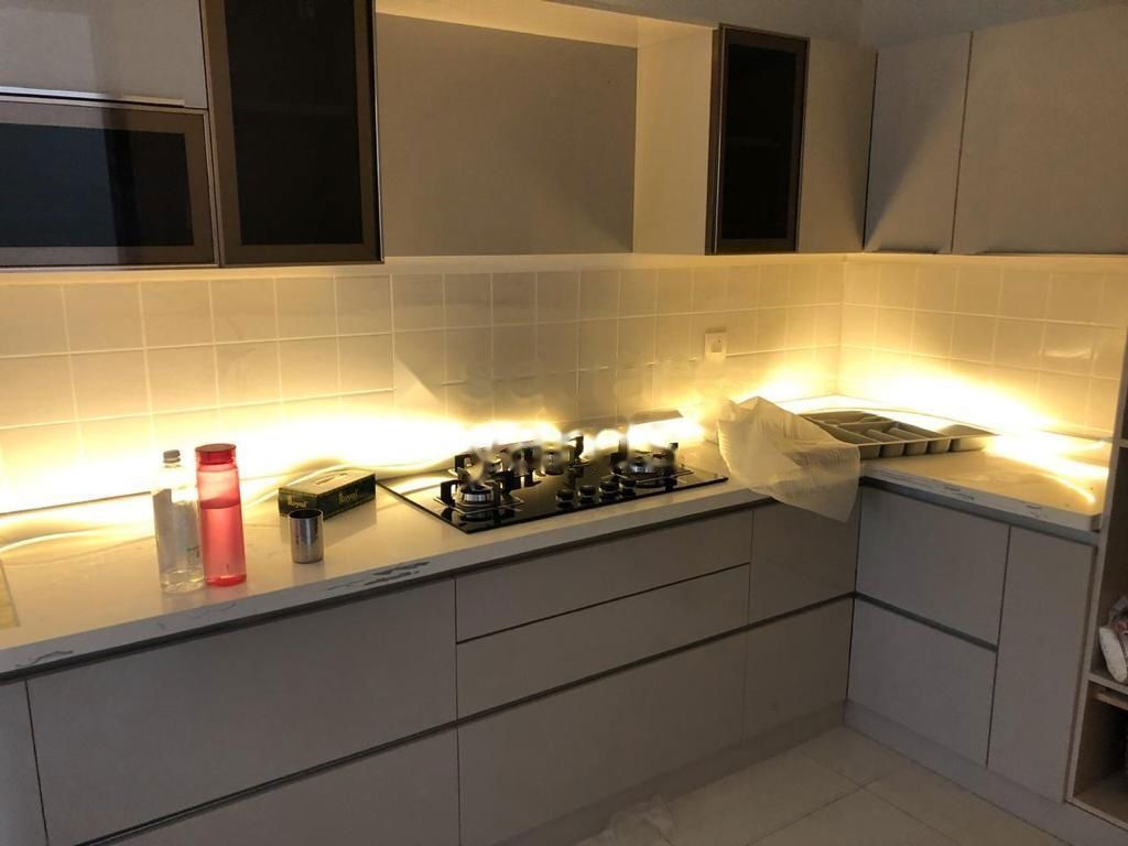 Kitchen in 3 BHK Apartment at Puravankara Purva Westend, Kudlu Gate – for Rent