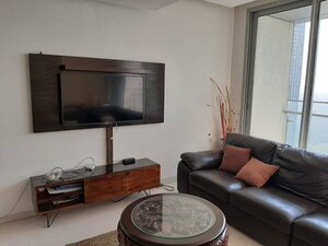 Living Room in 3 BHK Apartment at Oberoi Realty Exquisite, Goregaon East – for Rent