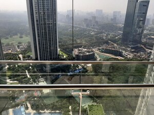 Balcony in 3 BHK Apartment at Oberoi Realty Exquisite, Goregaon East – for Rent