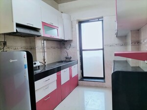Kitchen in 2 BHK Apartment at K Raheja Heights, Malad East – for Rent