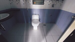 Bathroom in 3 BHK Apartment at Nanded City Asawari, Nanded – for Rent