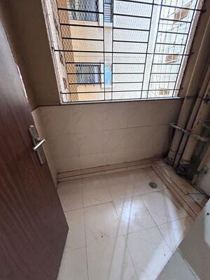 Bathroom in 2 BHK Apartment at K Raheja Heights, Malad East – for Rent