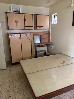 Bedroom in 1 BHK Apartment at AV Bhat Paschimanagari, Kothrud – for Rent
