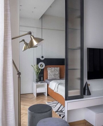 Master Bedroom in 2 BHK Apartment at Indiabulls Blu, Worli – for Rent