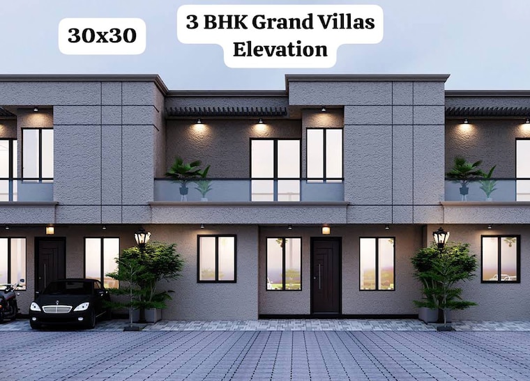 Exterior View, ajmer road 3 Bedroom 1900 Sq.Ft. Villa In Ajmer Road Jaipur 9713243