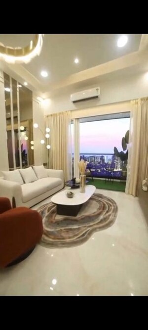 Living Room in 4 BHK Apartment at Kandivali West – for Sale