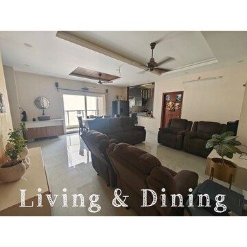 Living Room in 3 BHK Apartment at Pranava Elite, Madinaguda – for Sale