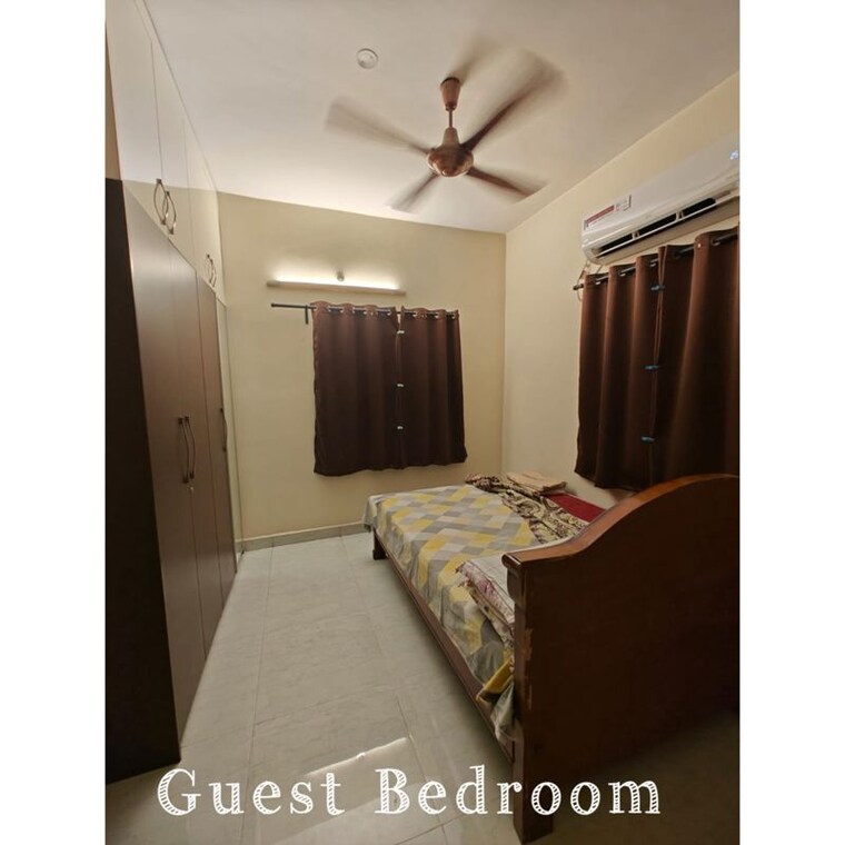 Bedroom, pranava-elite 3 Bedroom 1610 Sq.Ft. Apartment In Madinaguda Hyderabad 9713766