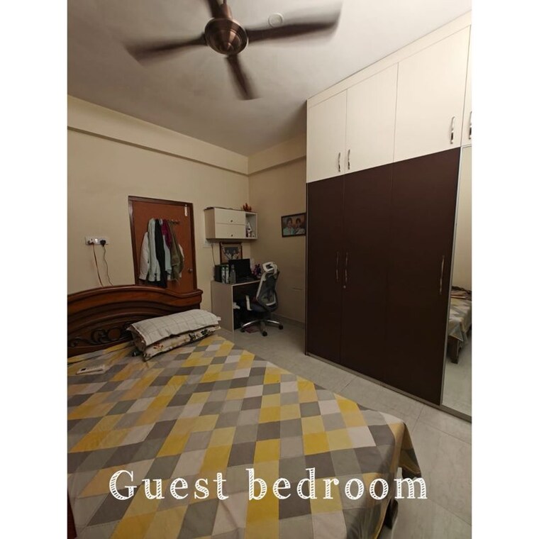 Bedroom, pranava-elite 3 Bedroom 1610 Sq.Ft. Apartment In Madinaguda Hyderabad 9713766