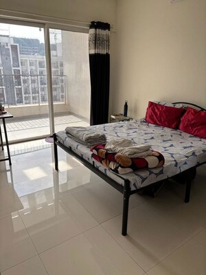 Bedroom in 2 BHK Apartment at Godrej 24, Hinjewadi – for Rent