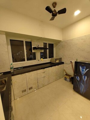 Kitchen in 2 BHK Apartment at Enpar Lotus Residency, Lower Parel – for Rent