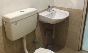 Bathroom in 2 BHK Builder Floor at Hrbr Layout – for Rent