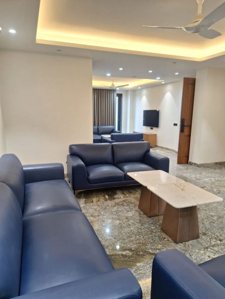Living Room, chattarpur 2 Bedroom 750 Sq.Ft. Builder Floor In Chattarpur Delhi 9661152