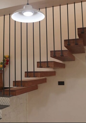 Staircase in 4 BHK Independent House at Kuttoor – for Sale