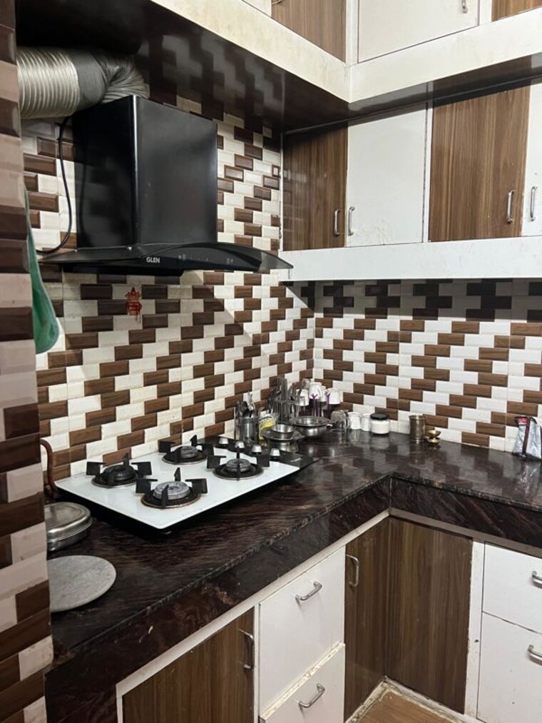 Kitchen, shastri nagar 3 Bedroom 1362 Sq.Ft. Builder Floor In Shastri Nagar Ghaziabad 9717005