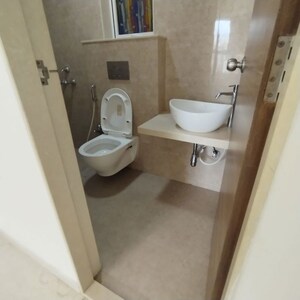 Bathroom in 2 BHK Apartment at Sheth Vasant Oasis, Andheri East – for Rent