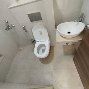 Bathroom in 2 BHK Apartment at Sheth Vasant Oasis, Andheri East – for Rent