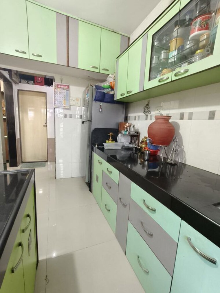 Kitchen, mayurs-nature-glory 1 Bedroom 438 Sq.Ft. Apartment In Kalwa Thane 9717391
