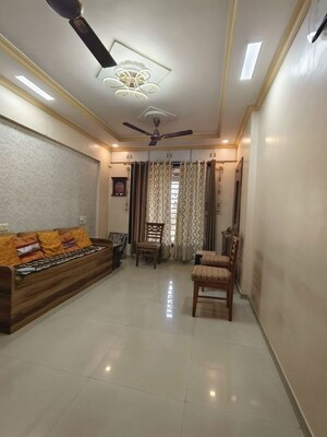 Living Room in 1 BHK Apartment at Mayurs Nature Glory, Kalwa – for Sale