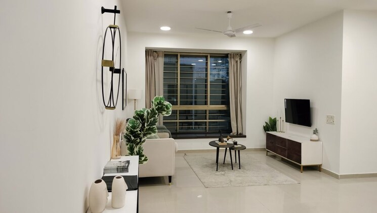 Living Room, oberoi-realty-woods 3 Bedroom 1315 Sq.Ft. Apartment In Goregaon East Mumbai 9717410