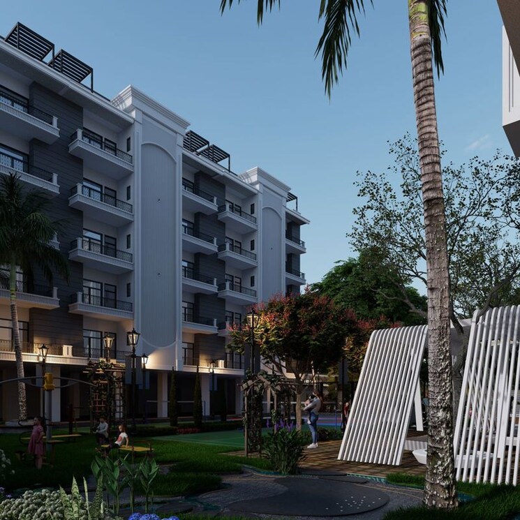 Exterior View, jaypee-greencrest-homes 2 Bedroom 1050 Sq.Ft. Apartment In Jaypee Greens Sports City Greater Noida 9717546