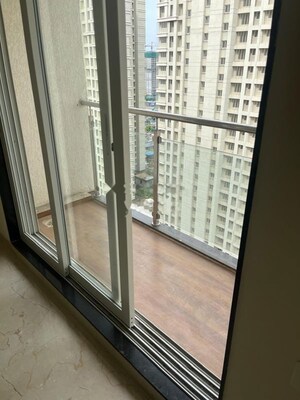 Balcony in 1 BHK Apartment at Raunak Residency Thane, Pokhran Road No One – for Rent