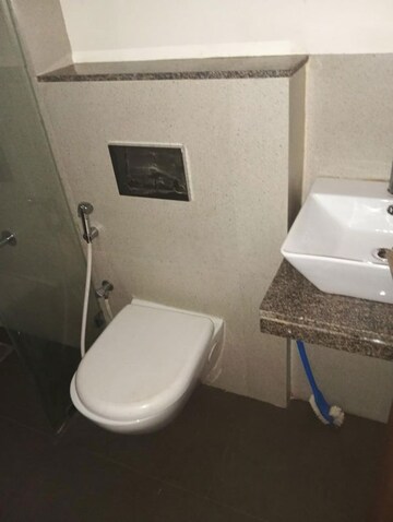 Bathroom in 1 BHK Apartment at Raunak Residency Thane, Pokhran Road No One – for Rent