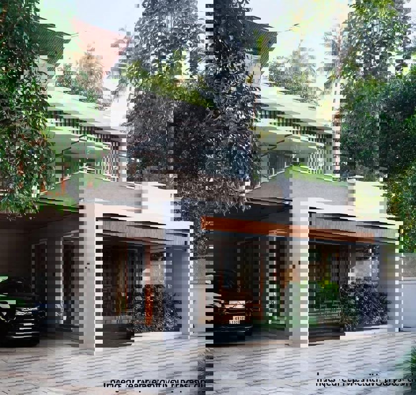 4 BHK + Pooja Room,Study Room Independent House For Sale in Thrissur Homes