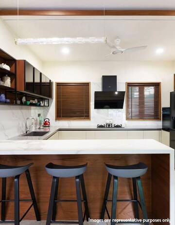 Kitchen in 4 BHK Independent House at Aranattukara – for Sale