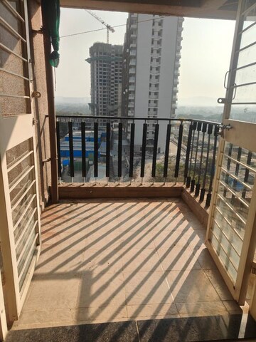 Balcony in 1 BHK Apartment at Rainbow Housing Urban Forest, Mamurdi – for Rent