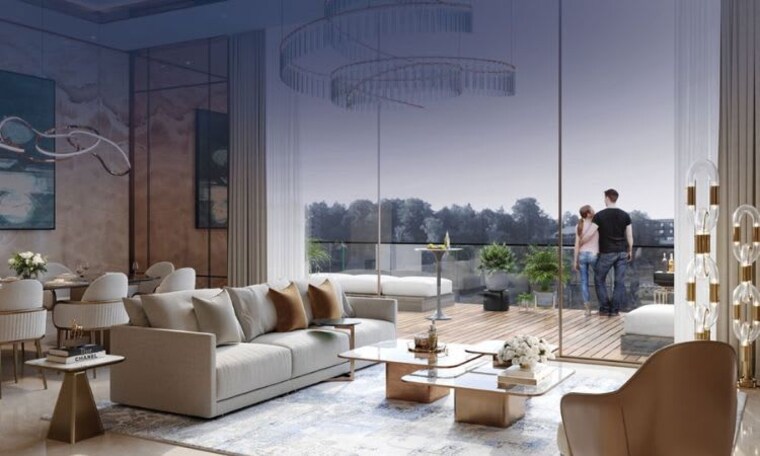 Living Room, trevoc-royal-residences 3 Bedroom 2642 Sq.Ft. Apartment In Sector 56 Gurgaon 9717826