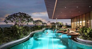 Swimming Pool in 3 BHK Apartment at TREVOC Royal Residences, Sector 56 – for Sale